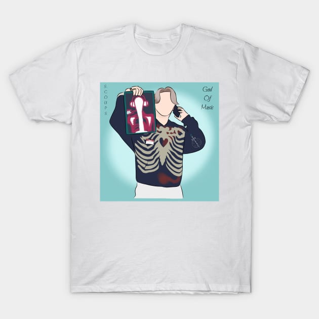 scoups in god of music mv by seventeen T-Shirt by ArtRaft Pro